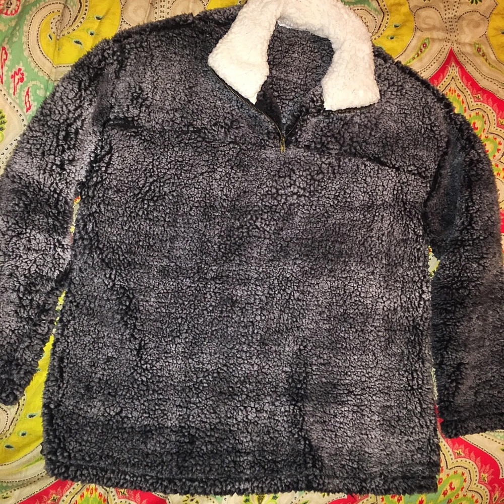 Sherpa pullover